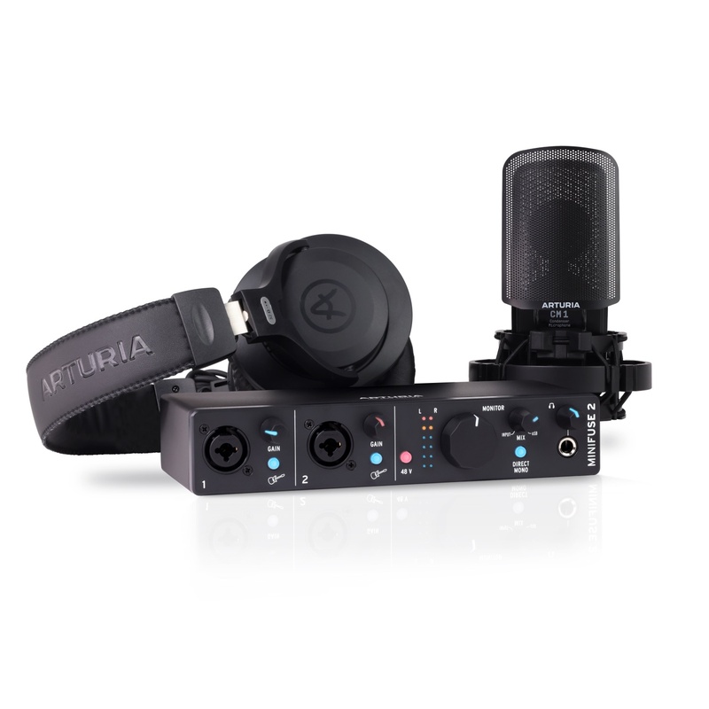 Pack De Grabación Arturia Minifuse 2 Bk