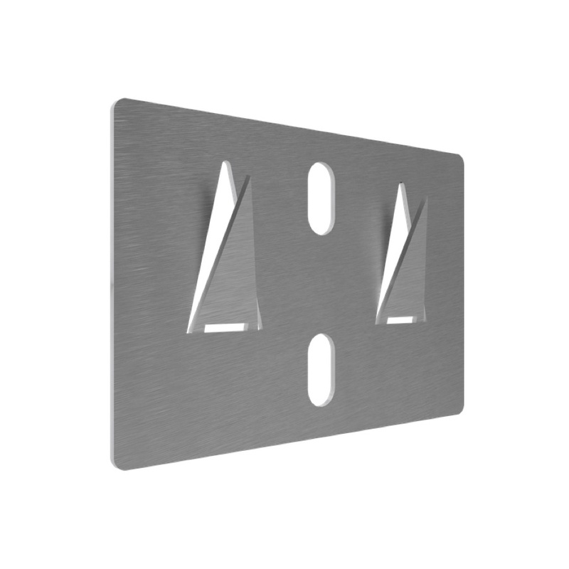 Accesorio De Montaje De Panel Acústico Vicoustic Vicfix Metallic 10U