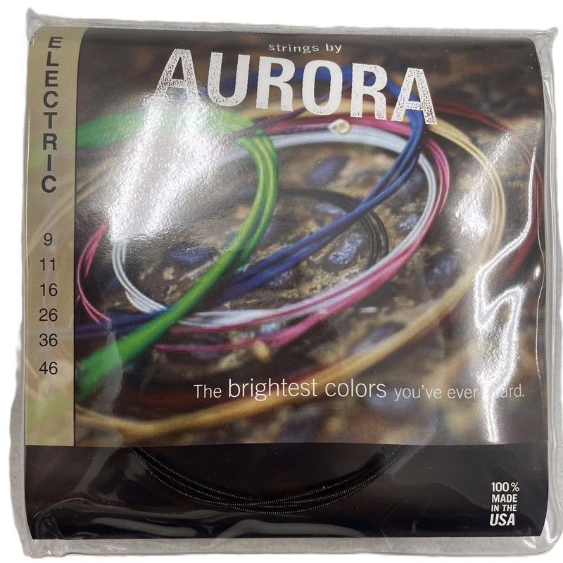 Cuerdas Gitarra Eléctrica Aurora Strings Bk 9-46