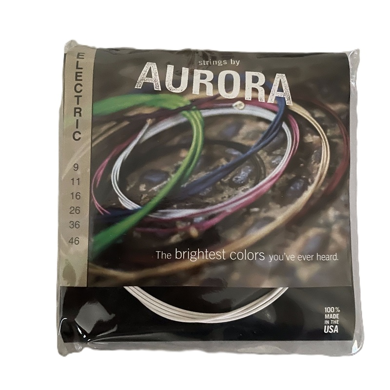 CUERDAS GUITARRA ELÉCTRICA AURORA STRINGS 9-46 WH