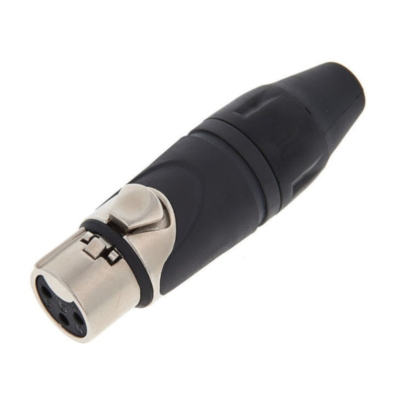 Conector Xlr-3 Hembra Amc Ax3F