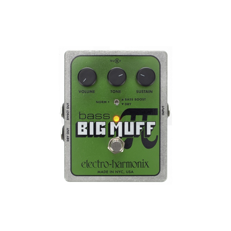 PEDAL DISTORSIÓN EHX BASS BIG MUFF PI