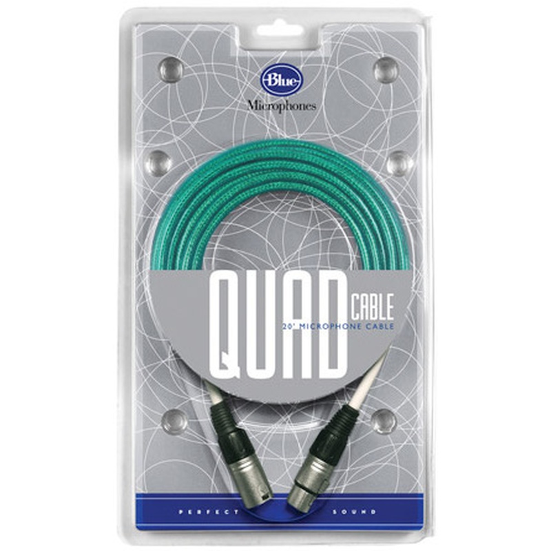 Cable De Microfono Blue Quad Cable
