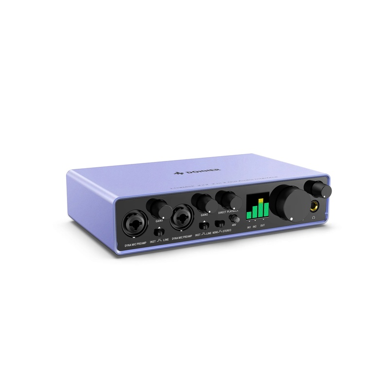 Interfaz De Audio Donner Livejack 2X2