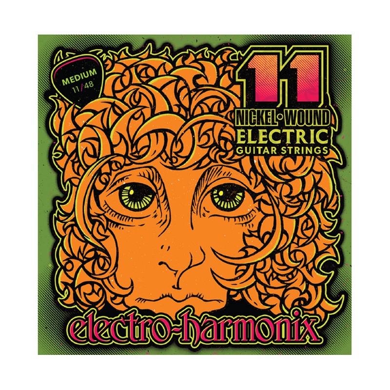 Cuerdas Guitarra Eléctrica Ehx Set 6 Calibre 11