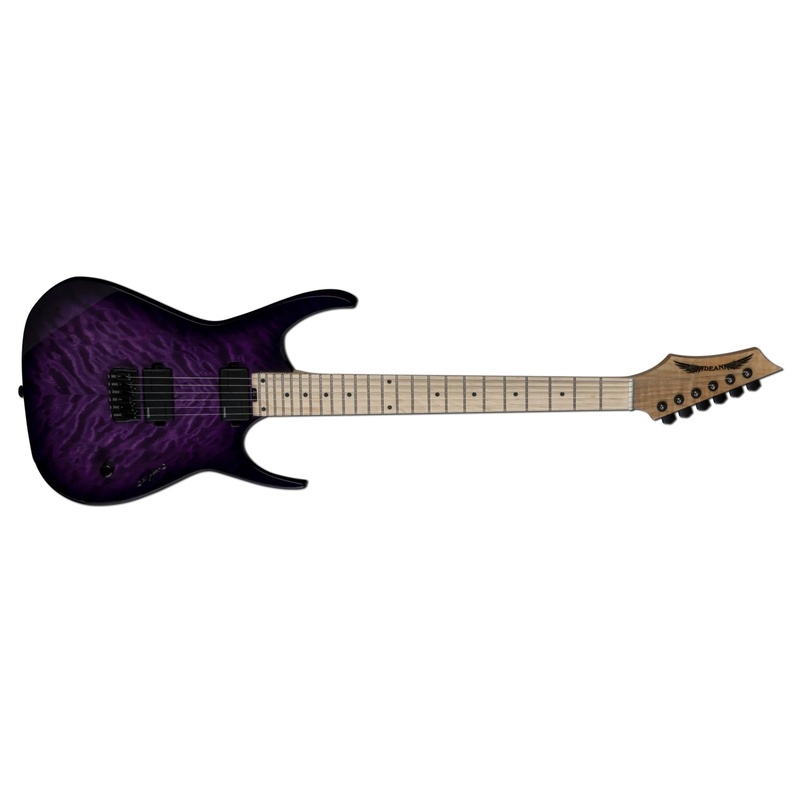 GUITARRA ELÉCTRICA DEAN EXILE JON DONAIS TRANS PURPLE BURST