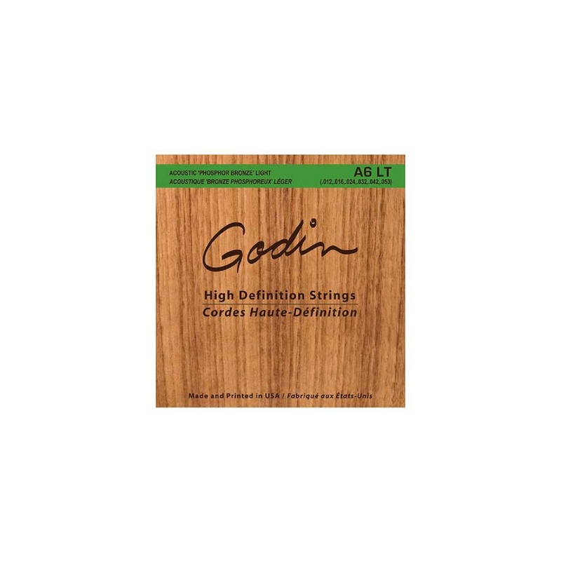 Cuerdas Acustica Godin A6 Lt Phos Bronze 12-53