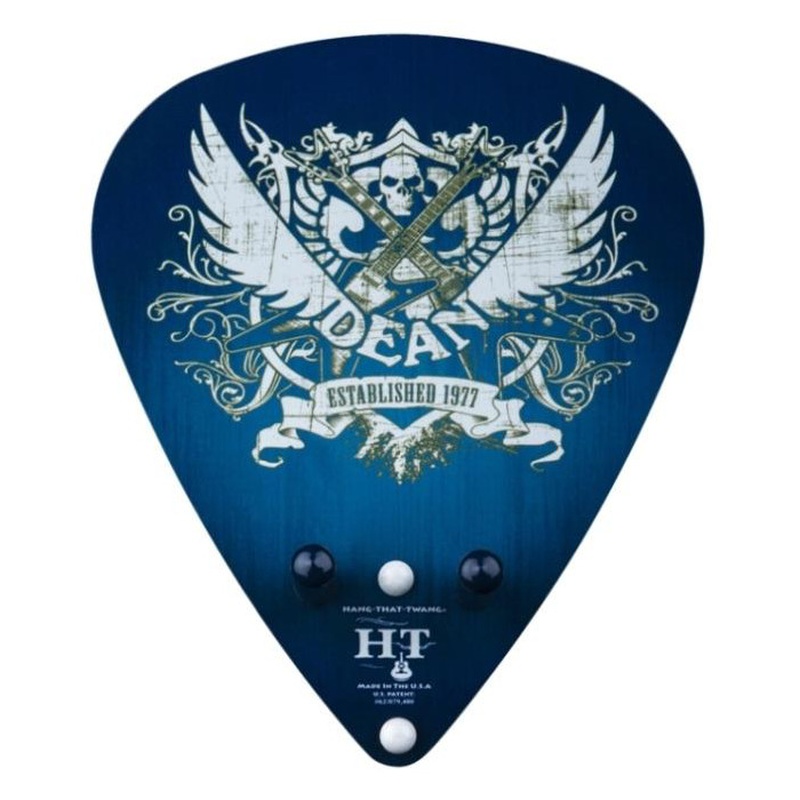 Colgador De Guitarra Dean Pick Blue