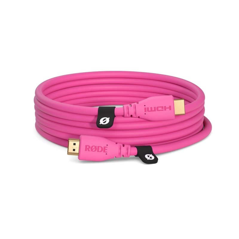 Cable Hdmi Rode 3M Pink