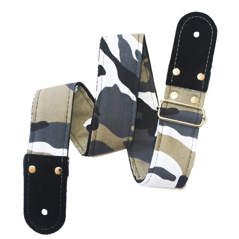 Correa De Gitarra Kidam Camuflage Gris