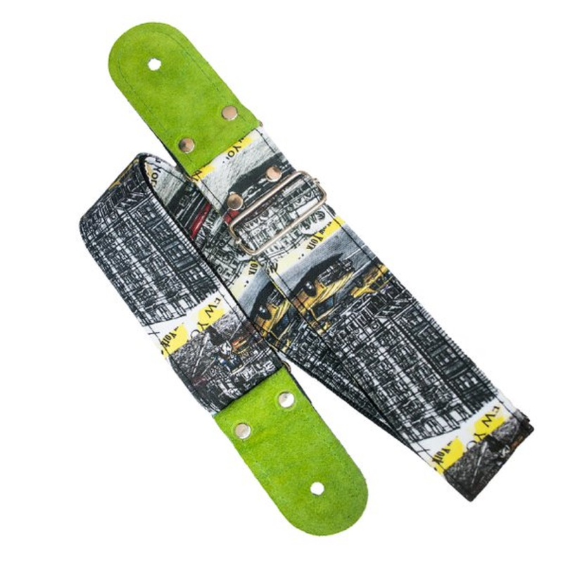 CORREA DE GUITARRA KIDAM NUEVA YORK DIBUJO