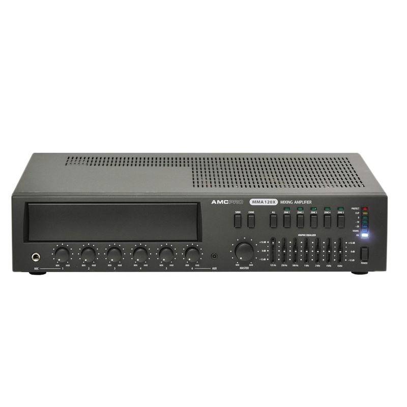 AMPLIFICADOR MEZCLADOR AMC MMA-120X BK