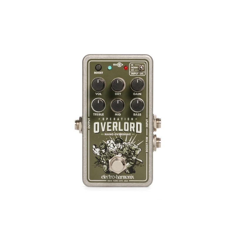 Pedal Overdrive Ehx Nano Operation Overlord