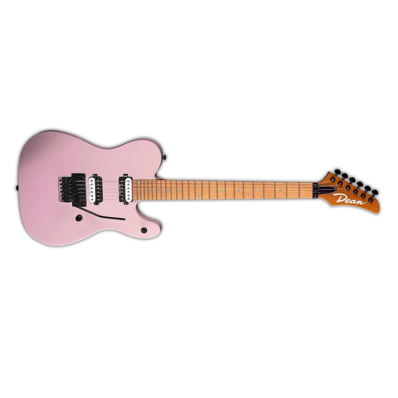 Guitarra Eléctrica Dean Nv24 Floyd Maple Shell Pink