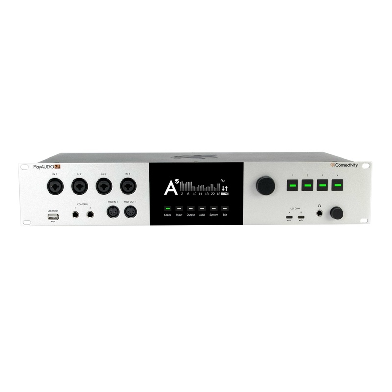 Interfaz De Audio Rack 2U Iconnectivity Playaudio 2U