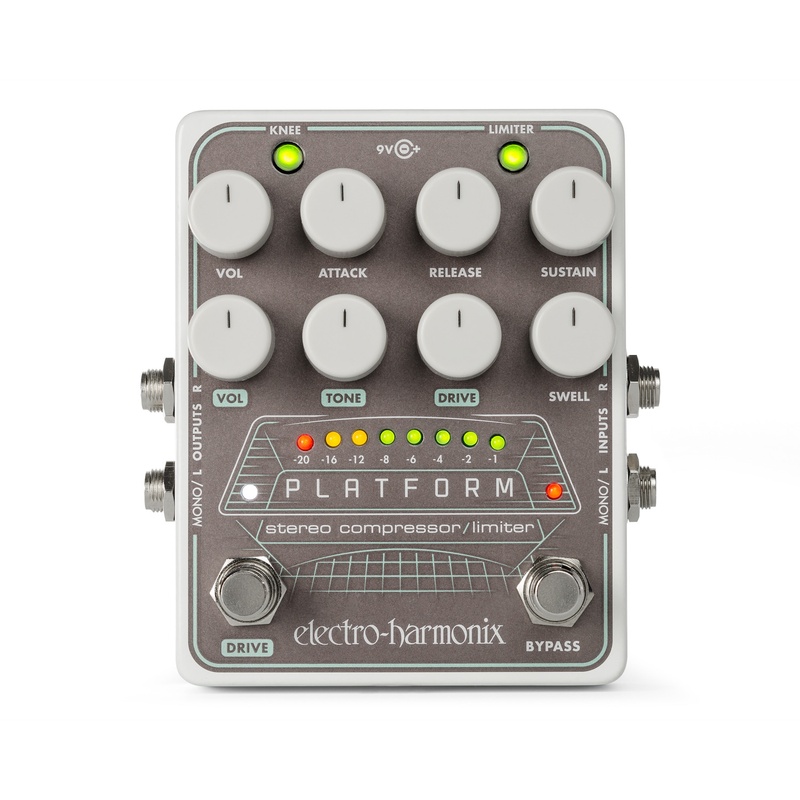 PEDAL DE EFEJOS COMPRESOR STEREO EHX PLATFORM