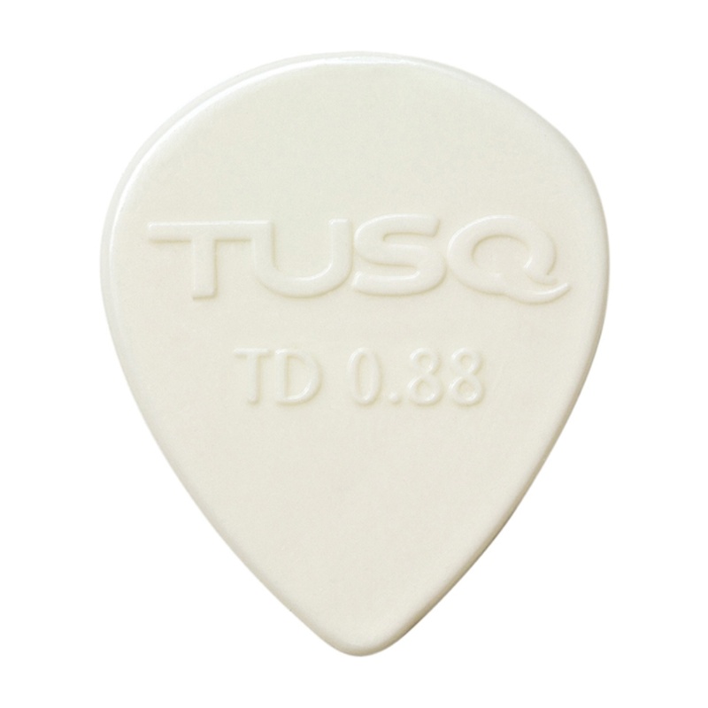 PUYA DE GUITARRA GRAPHTECH TUSQ TEAR DROP .88MM WH (BRIGHT) 6 PACK