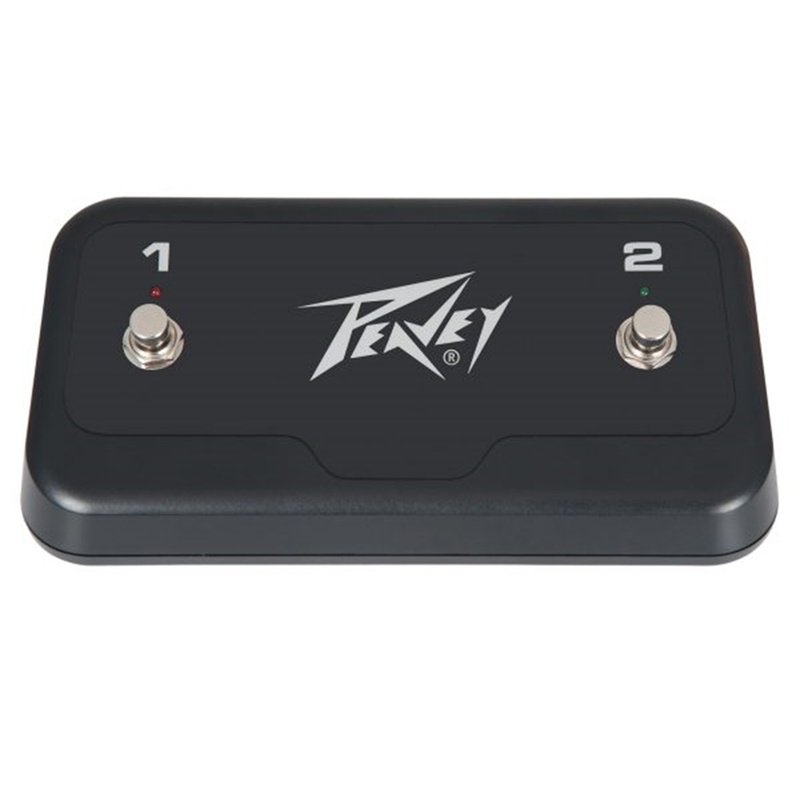FOOTSWITCH PEAVEY MULTI-PURPOSE 2 BTN FOOTSWITCH W-LEDS