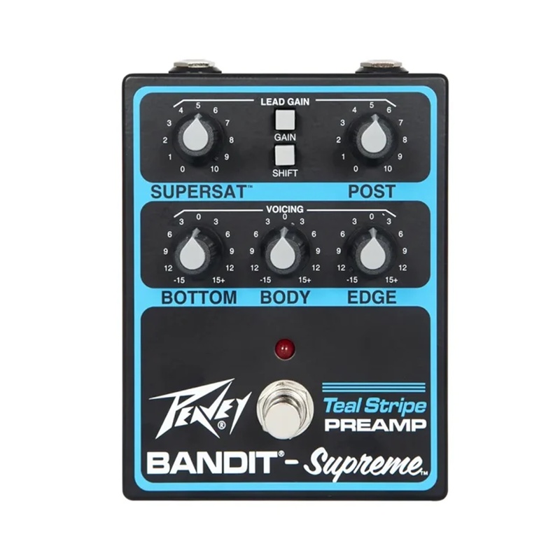 Pedal Preamp Peavey Bandit Supreme Teal Stripe