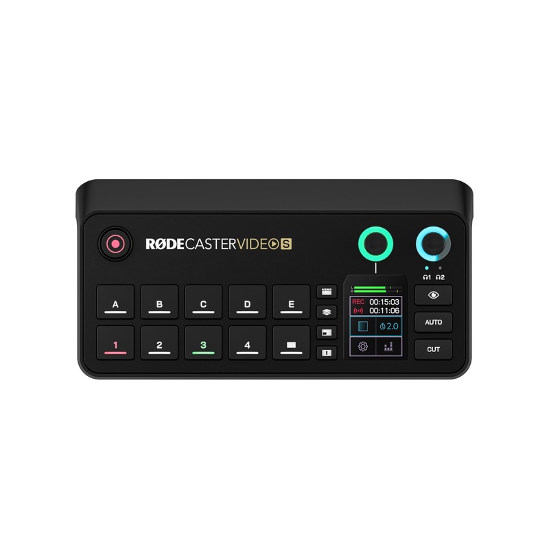 CONSOLAS DE PRODUCCIÓN DE AUDIO Y VIDEO RODE RØDECASTER VIDEO S