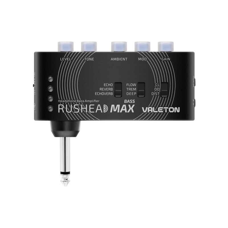 Amplificador De Auriculares Para Bass Valeton Rushead Max Bass