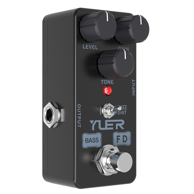Pedal Distorsión Yuer Bass Fd