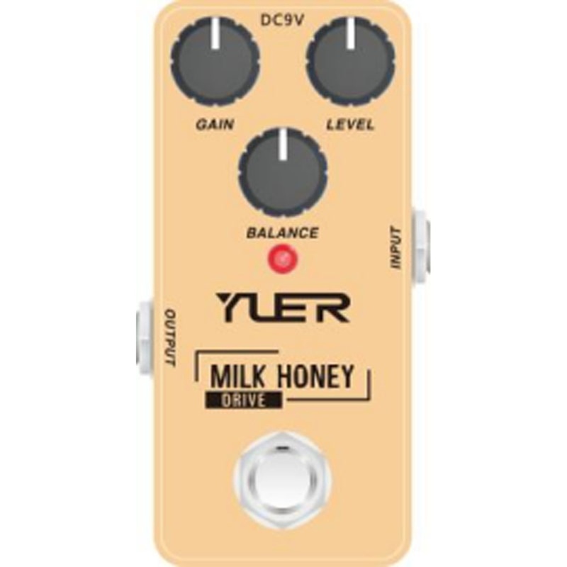 PEDAL DE OVERDRIVE YUER MILK HONEY DRIVE