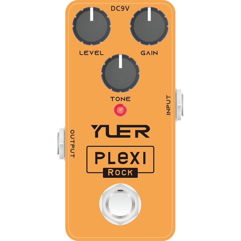 PEDAL DE DISTORSIÓN YUER PLEXI ROCK