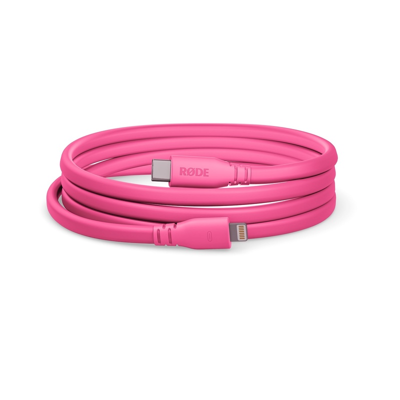 Cable Lightning Usb-C Rode Sc19 Pink