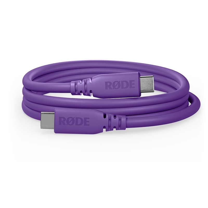 CABLE USB-C A USB-C SUPER SPEED RODE SC27 PURPLE