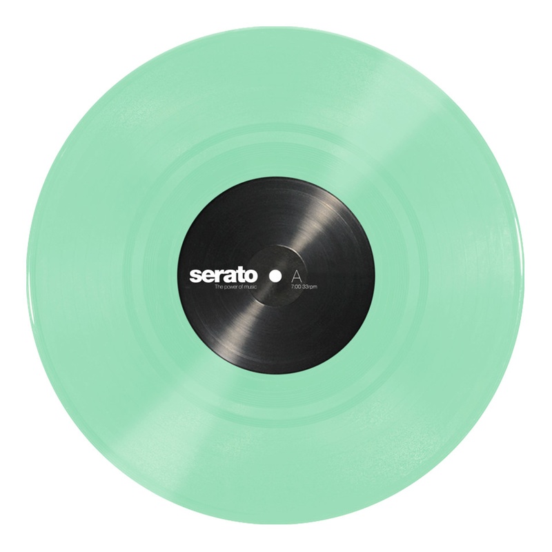 Vinilo Serato Standard Colors 10" Glow In The Dark (Uni)