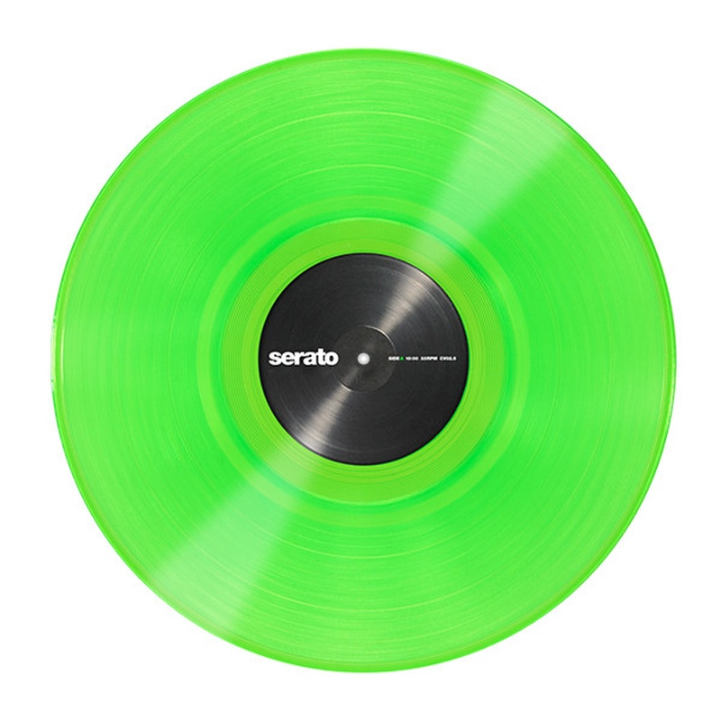 Disco De Vinilo Serato Standard Colors 12" Green Pareja
