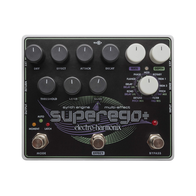 PEDAL SINTETIZADOR EHX SUPEREGO PLUS