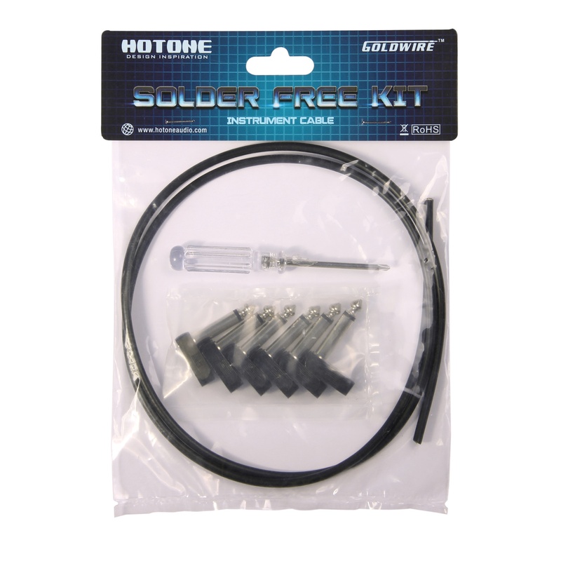 KIT DE CABLE DE INSTRUMENTO HOTONE SOLDER FREE KIT 1M 6 CON