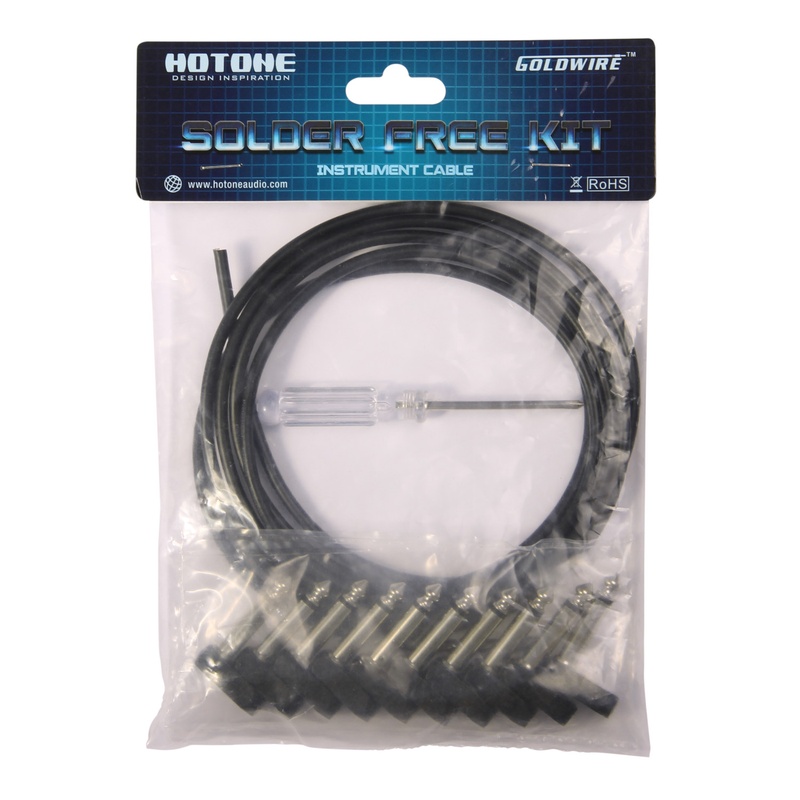 Kit De Cable De Instrumento Hotone Solder Free 2M 10Con