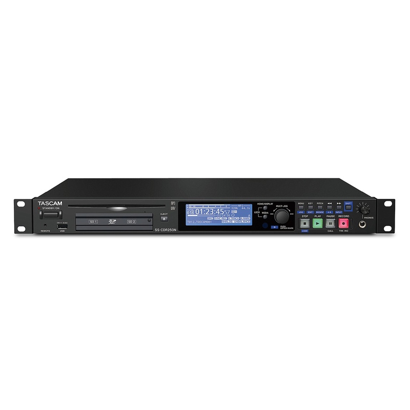 GRABADOR REPRODUCTOR CD/SD TASCAM SS-CDR250N