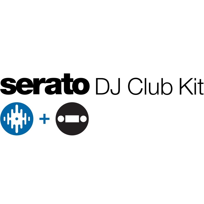 KIT DJ SERATO CLUB KIT SCRATCH CARD