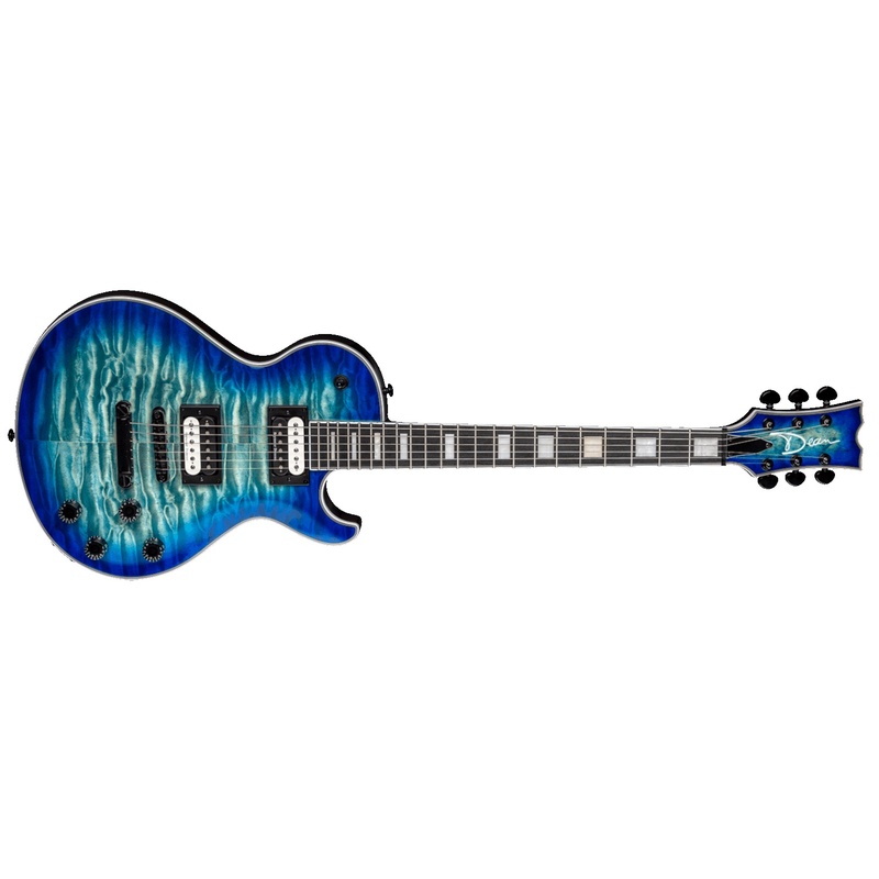 Guitarra Eléctrica Dean Thoroughbred Select Quilt Top Osb
