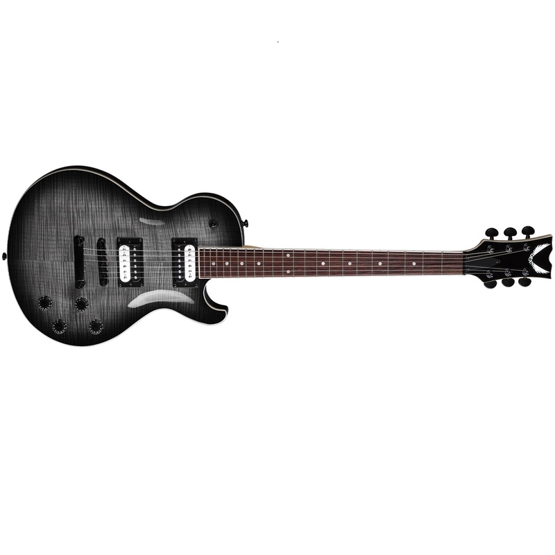 GUITARRA ELÉCTRICA DEAN THOROUGHBRED X FLAME MAPLE CHARCOAL BURST