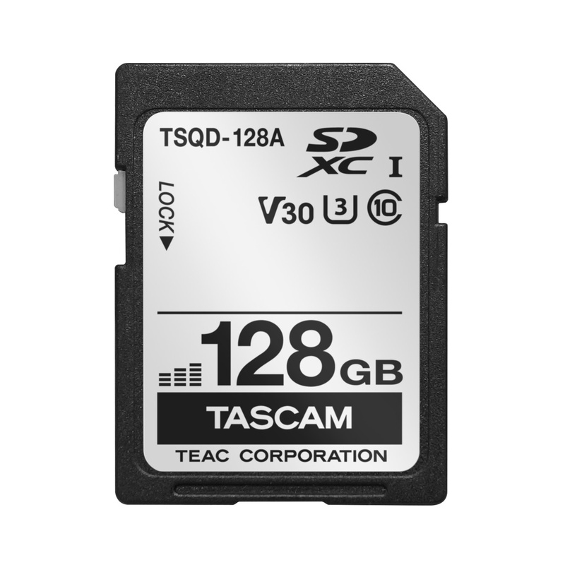 TARJETA DE MEMORIA SD TASCAM TSQD-128A