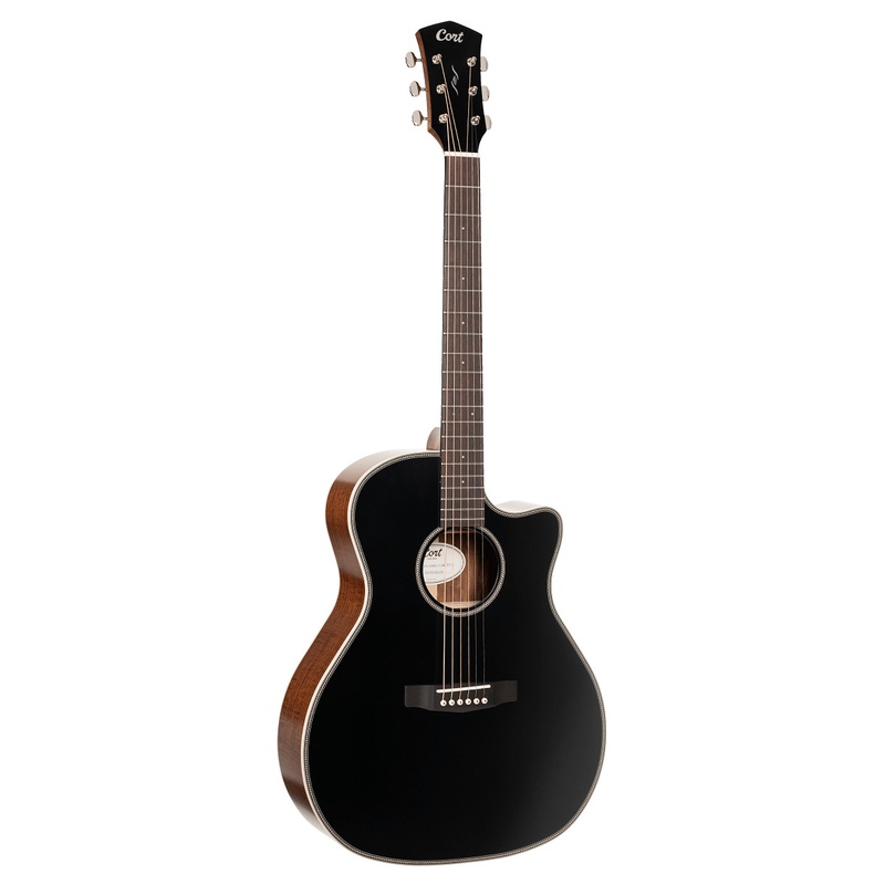 Guitarra Electroacustica Cort Essence Ga4 Especial Bk