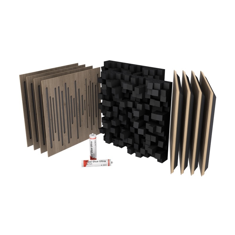 Caja Vicoustic Vicstudio Box Brown Oak 10U