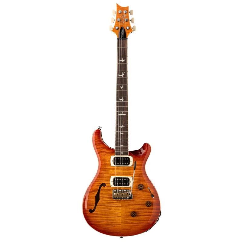 Guitarra Semi-Hollow Pieso Prs Guitars Se Custom 24 Vs