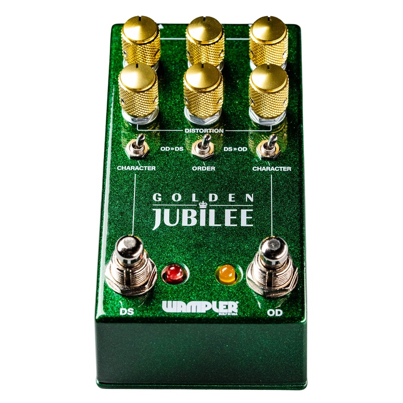 PEDAL DE OVERDRIVE WAMPLER GOLDEN JUBILEE