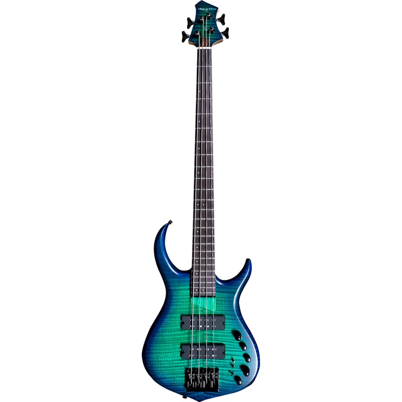 BAJO FRETLESS MARCUS MILLER M7 ALDER-4 2ND GEN TRANS BLUE