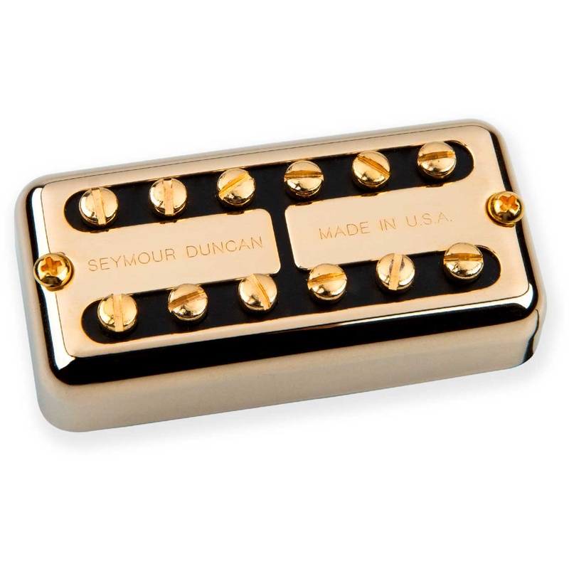 PASTILLA HUMBUCKER SEYMOUR DUNCAN PSYCLONE HOT NECK GOLD COVER