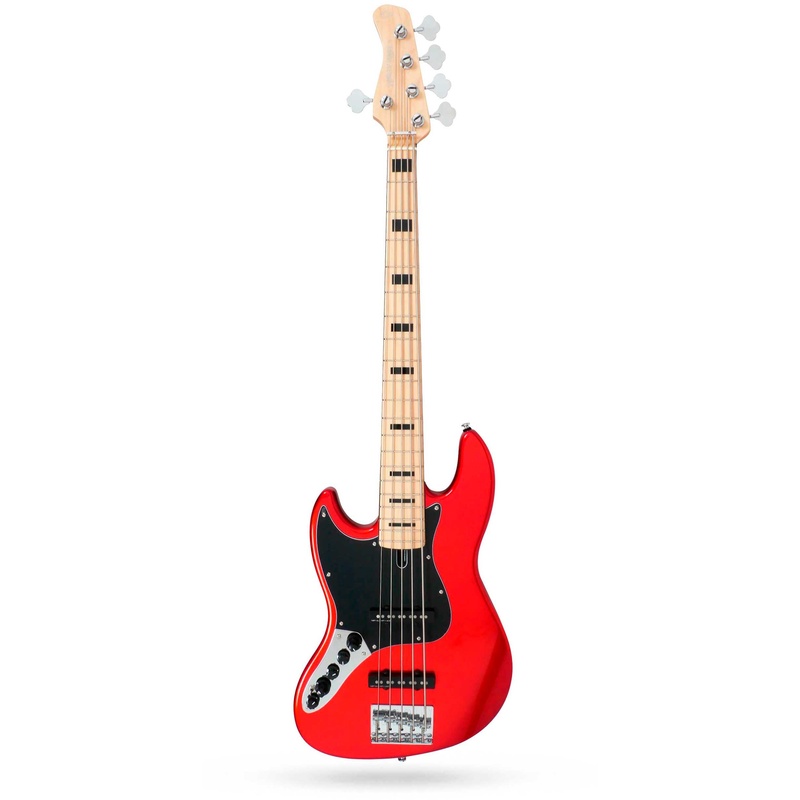 BAJO ELÉCTRICO MARCUS MILLER V7 VINTAGE ALDER-5 LEFTHAND 2ND GEN BMR MET RED