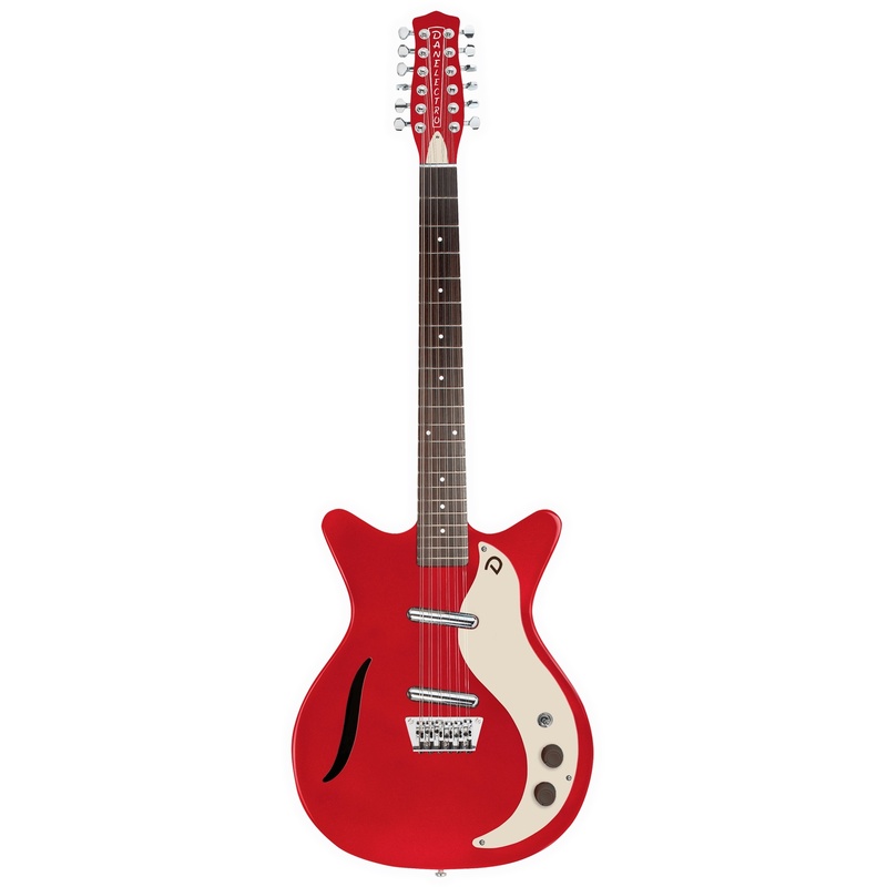 GUITARRA ELÉCTRICA DANELECTRO VINTAGE 12STR GUITAR RED METALLIC