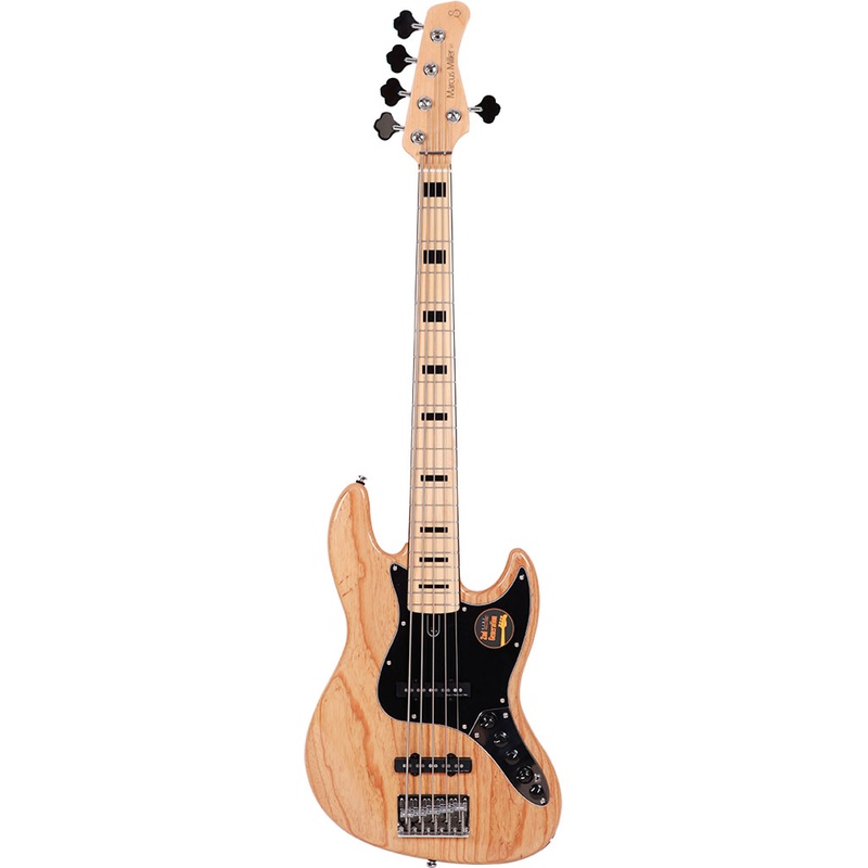 BAJO ELÉCTRICO 5 CUERDAS MARCUS MILLER V7 VINTAGE SWAMP ASH-5 2ND GEN NAT BK