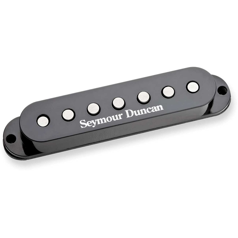 PASTILLA SINGLE COIL SEYMOUR DUNCAN SSL-5 CUSTOM STAGGERED BLK 7STR